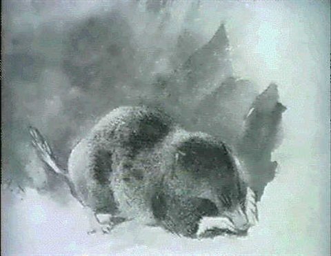 archibald thorburn study of a mole A4 Photo Print