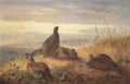 archibald thorburn the covey at daybreak A4 Photo Print