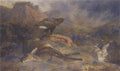archibald thorburn the lost hind A4 Photo Print