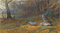 archibald thorburn wood pigeon in a glade A4 Photo Print