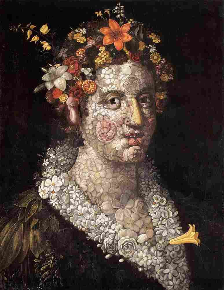 arcimboldo flora Art A4 Photo Print