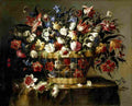 arellano flower basket Art A4 Photo Print