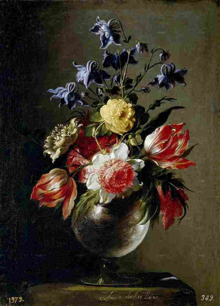 arellano flower vase Art A4 Photo Print