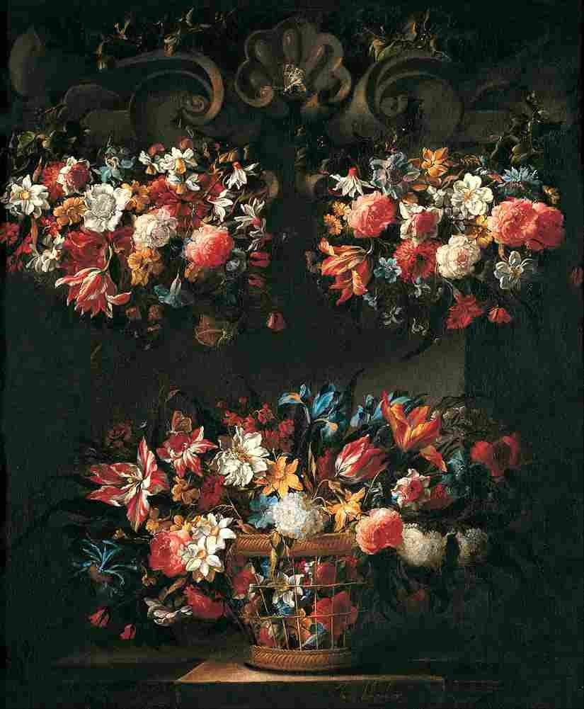 arellano still with flowers Art A4 Photo Print