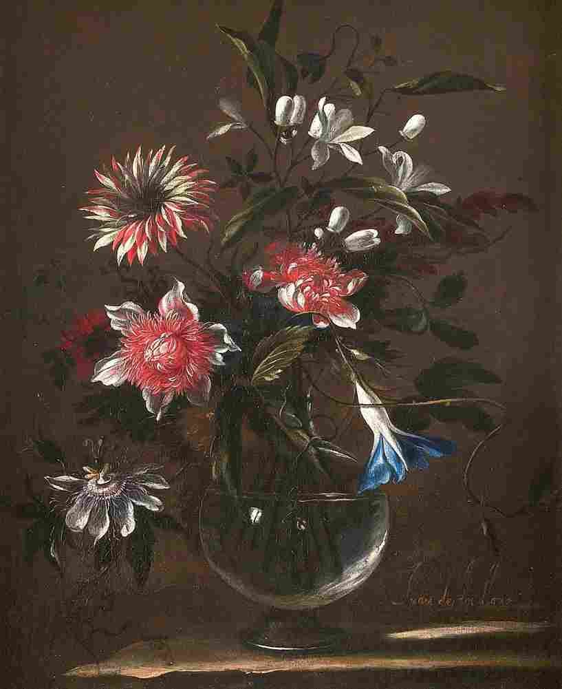 arellano vase of flowers Art A4 Photo Print
