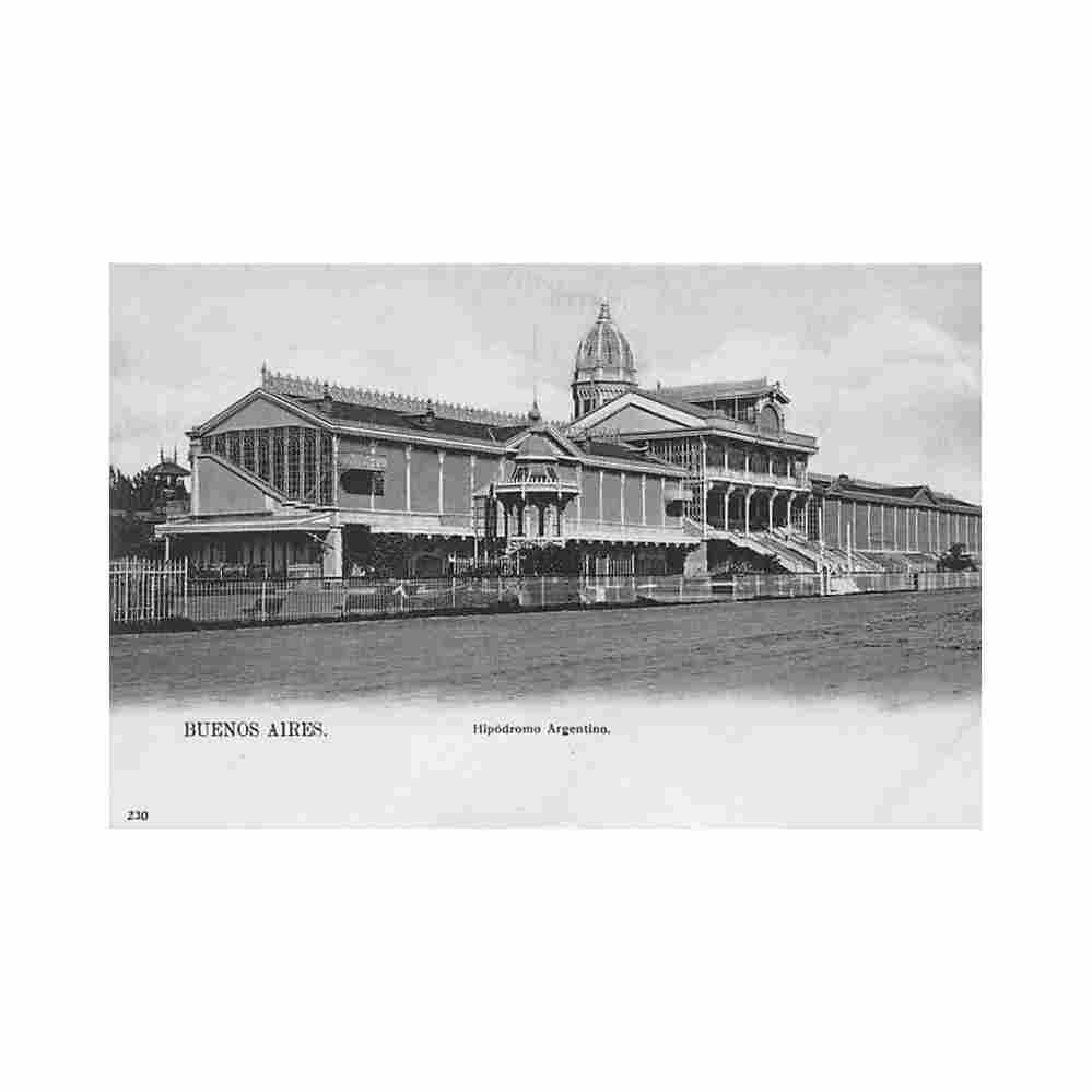 argentina buenos aires hipodromo argentino ed 230 Vintage A4 Photo Print