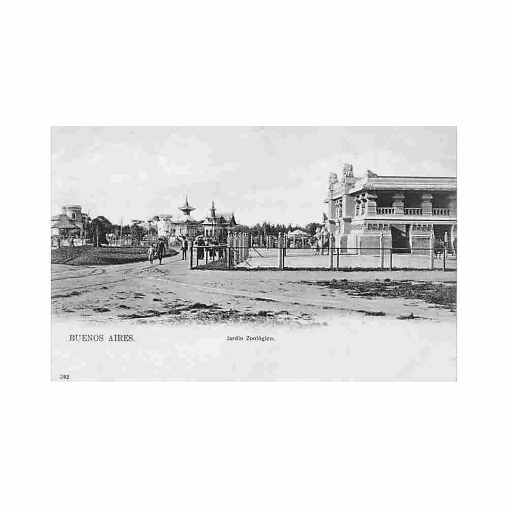argentina buenos aires jardin zoologico ed 292 Vintage A4 Photo Print