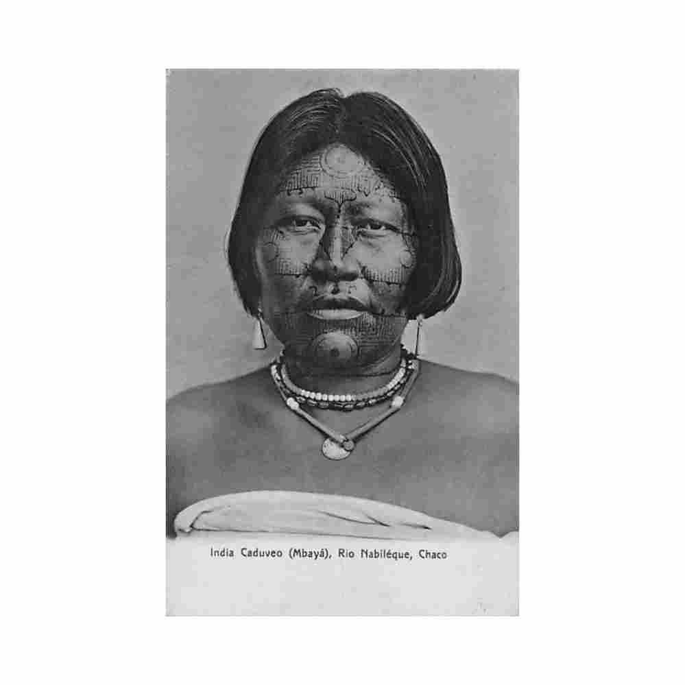 argentina india caduveo mbaya rio nabileque chaco ed r rosauer 2023 Vintage A4 Photo Print
