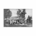 argentina los gauchos una fiesta postal foto ed e strobach Vintage A4 Photo Print