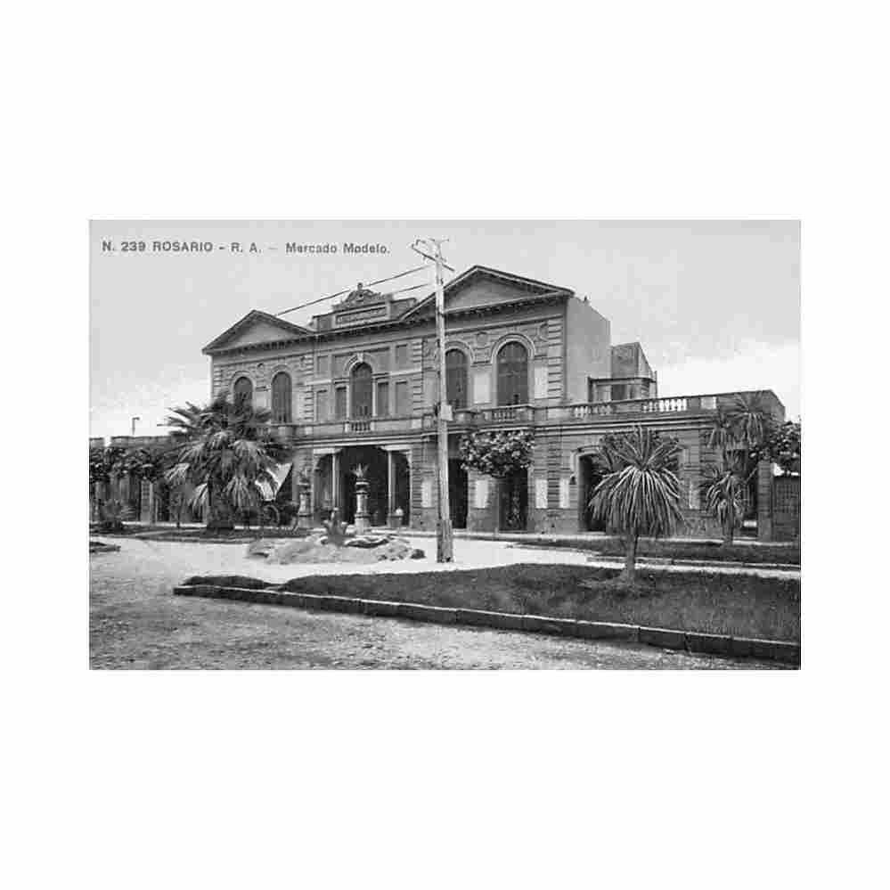 argentina rosario mercado modelo ed z fumagalli 239 Vintage A4 Photo Print