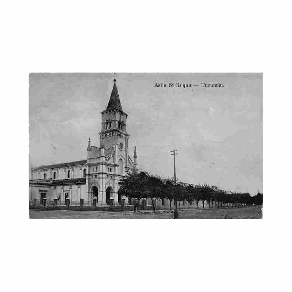 argentina tucuman asilo san roque ed guido cheli Vintage A4 Photo Print