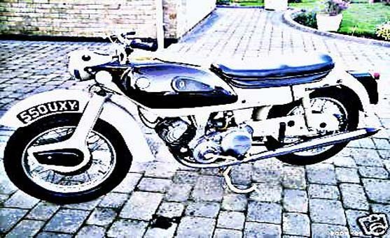 ariel arrow 1961 motorbike A4 Photo Print