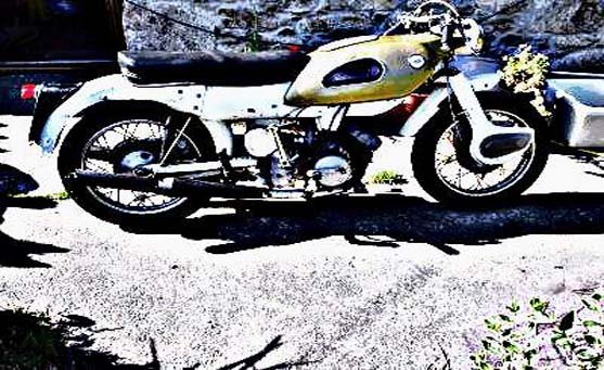 ariel arrow (2) motorbike A4 Photo Print