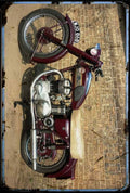 ariel kh 500 03 AGED A4 Photo Print