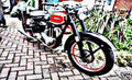 ariel ng deluxe motorbike A4 Photo Print
