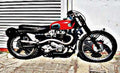 ariel scrambler motorbike A4 Photo Print
