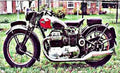 ariel square four (2) motorbike A4 Photo Print