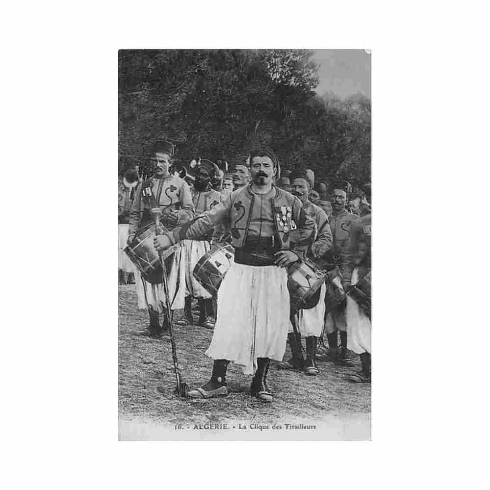 armee d afrique la clique des tirailleurs ed inconnu 16 Vintage A4 Photo Print