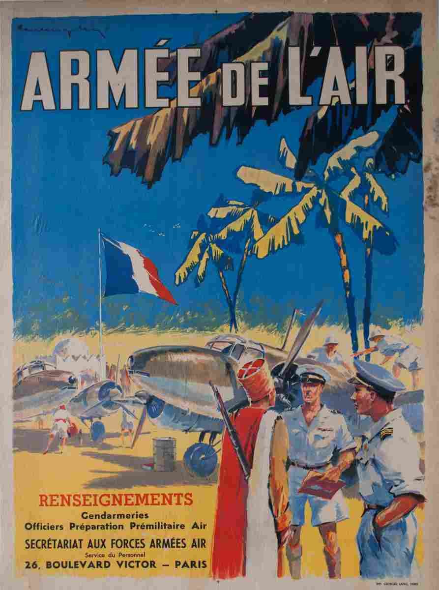 armee de l air 1947 4 Advert A4 Photo Print