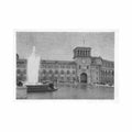 armenia yerevan government house year 1960 Vintage A4 Photo Print