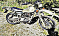 armstrong motorbike A4 Photo Print