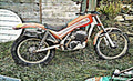 armstrong sammy miller motorbike A4 Photo Print