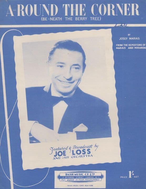 around the corner joe loss 1950s sheet music 98243 A4 Photo Print