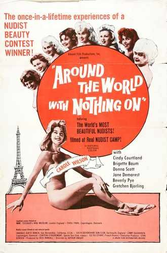 around the world with nothing on 01 film star poster A4 Photo Print