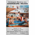 arsac chargeurs reunis vers 1950 2 Advert A4 Photo Print