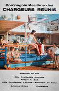 arsac chargeurs reunis vers 1950 4 Advert A4 Photo Print
