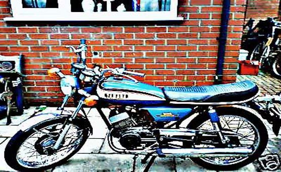 as3 motorbike A4 Photo Print