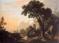 ash An Idyllic Landscape Art A4 Photo Print