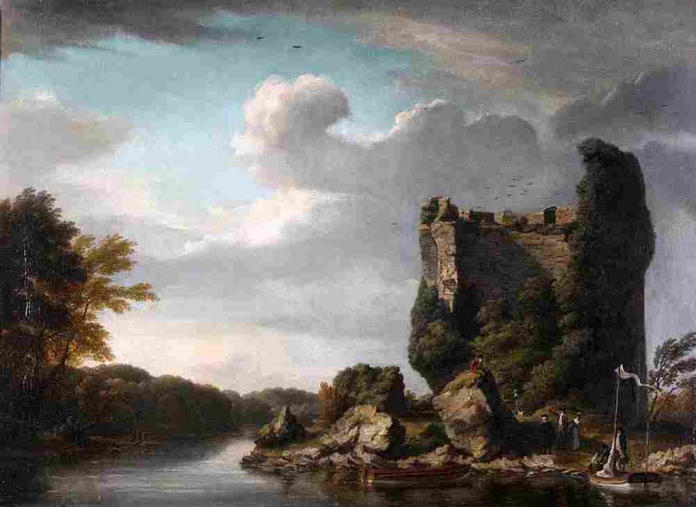 ash Cloghoughter Castle Co Cavan Art A4 Photo Print