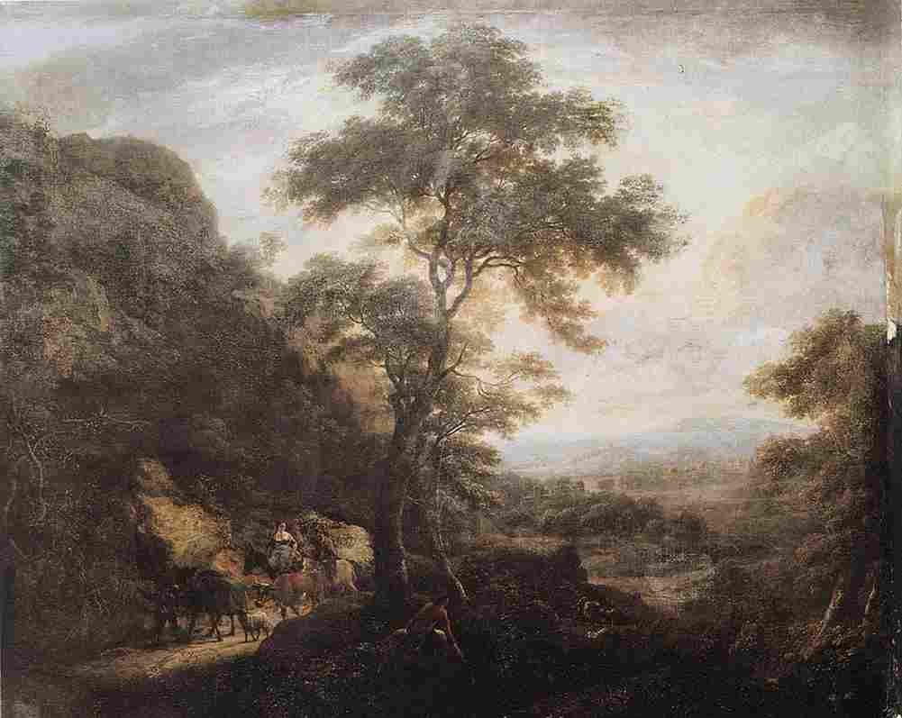 ash Landscape Art A4 Photo Print