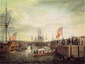 ash Opening of the Ringsend Docks 1796 Art A4 Photo Print