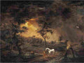 ash Thunderstorm landscape Art A4 Photo Print