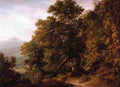 ash View of Powerscourt Demesne Art A4 Photo Print