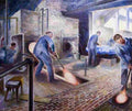 ashe Off Hand Blowing Glass Art A4 Photo Print