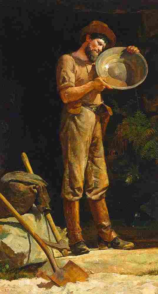 ashton The Prospector Art A4 Photo Print