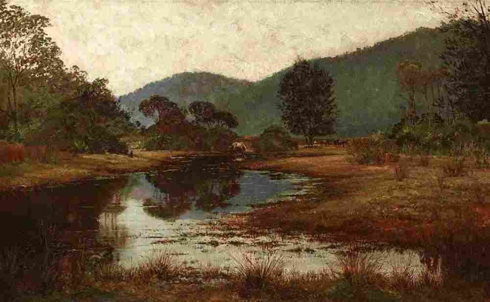 ashton Waterhole on the Hawkesbury Art A4 Photo Print