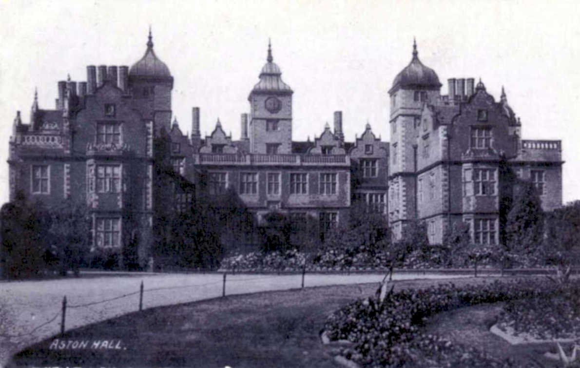 ashton hall mansionVintage 1880s 1900s A4 Photo Print