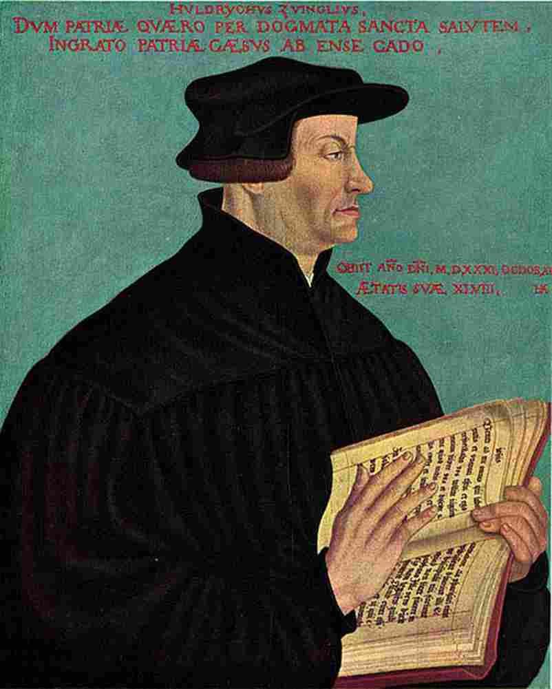 asp Huldrych Zwingli Art A4 Photo Print