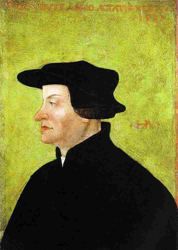 asp Ulrich Zwingli Art A4 Photo Print