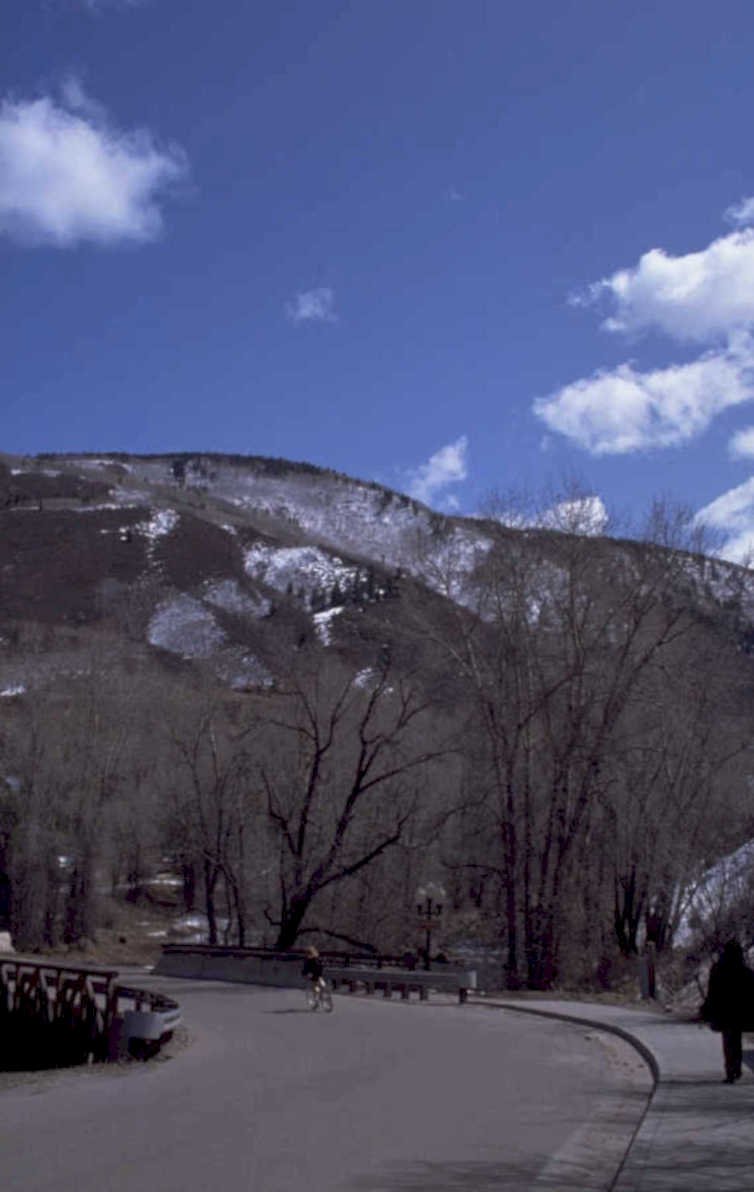 aspen spring road 1980s 1990s A4 Photo Print