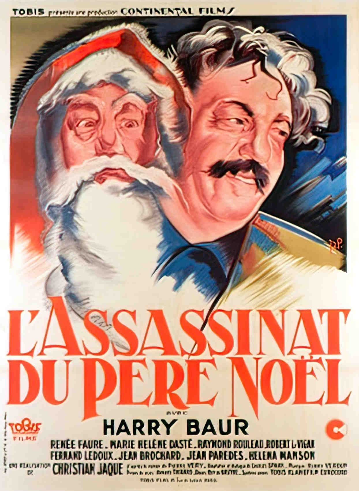 assassinat du pere noel A Advert A4 Photo Print