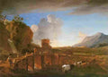 asselyn rustic bridge near tivoli Art A4 Photo Print
