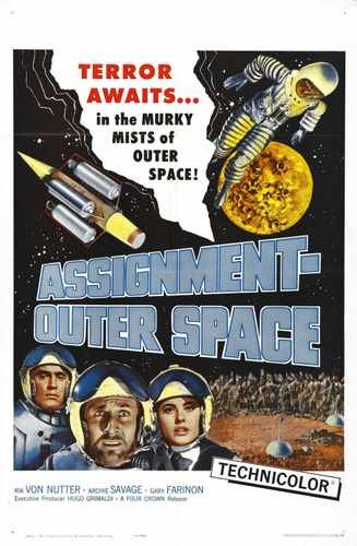 assignment outer space 01 film star poster A4 Photo Print