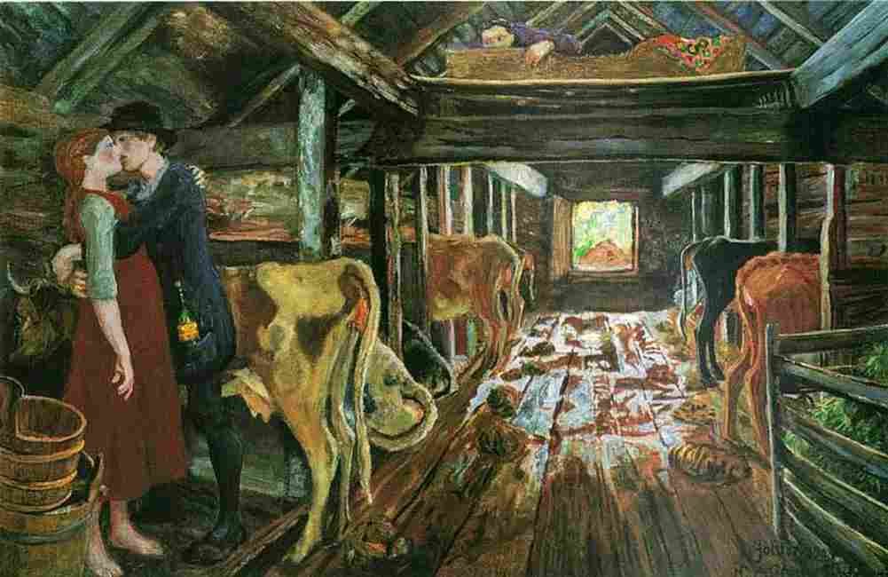 ast Barn Of Marriage Art A4 Photo Print
