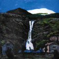 ast Waterfall Glacier Art A4 Photo Print