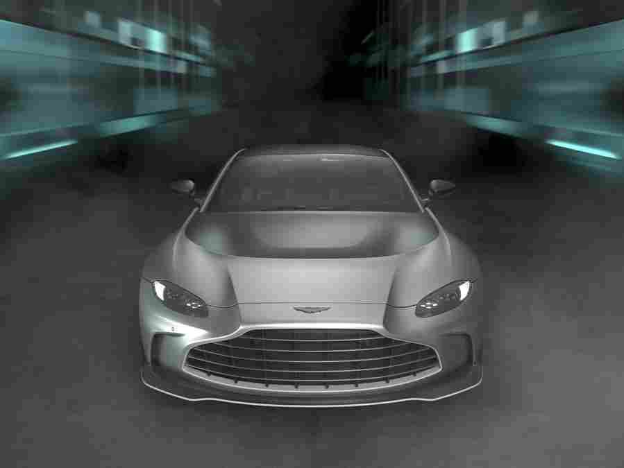 aston martin v12 vantage 2022 7245 5 Car A4 Photo Print
